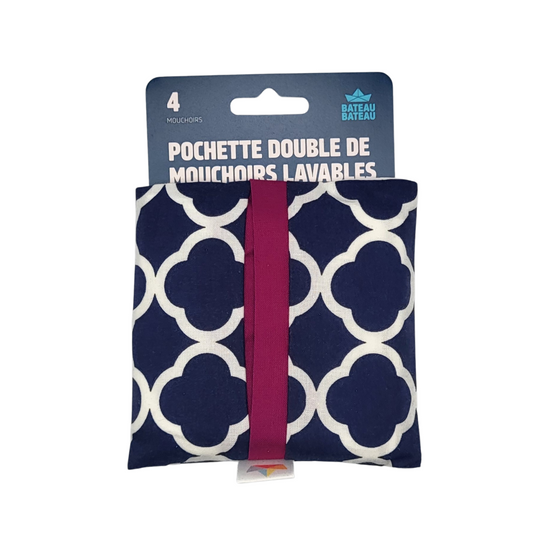 Mouchoir lavable - Pochette de transport
