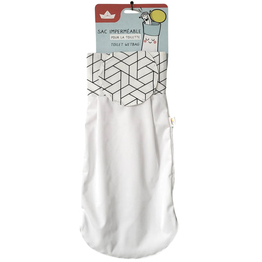 Sac imperméable pour papier hygiénique lavable