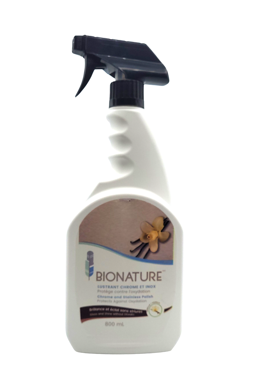 Nettoyant chrome et inox Bionature