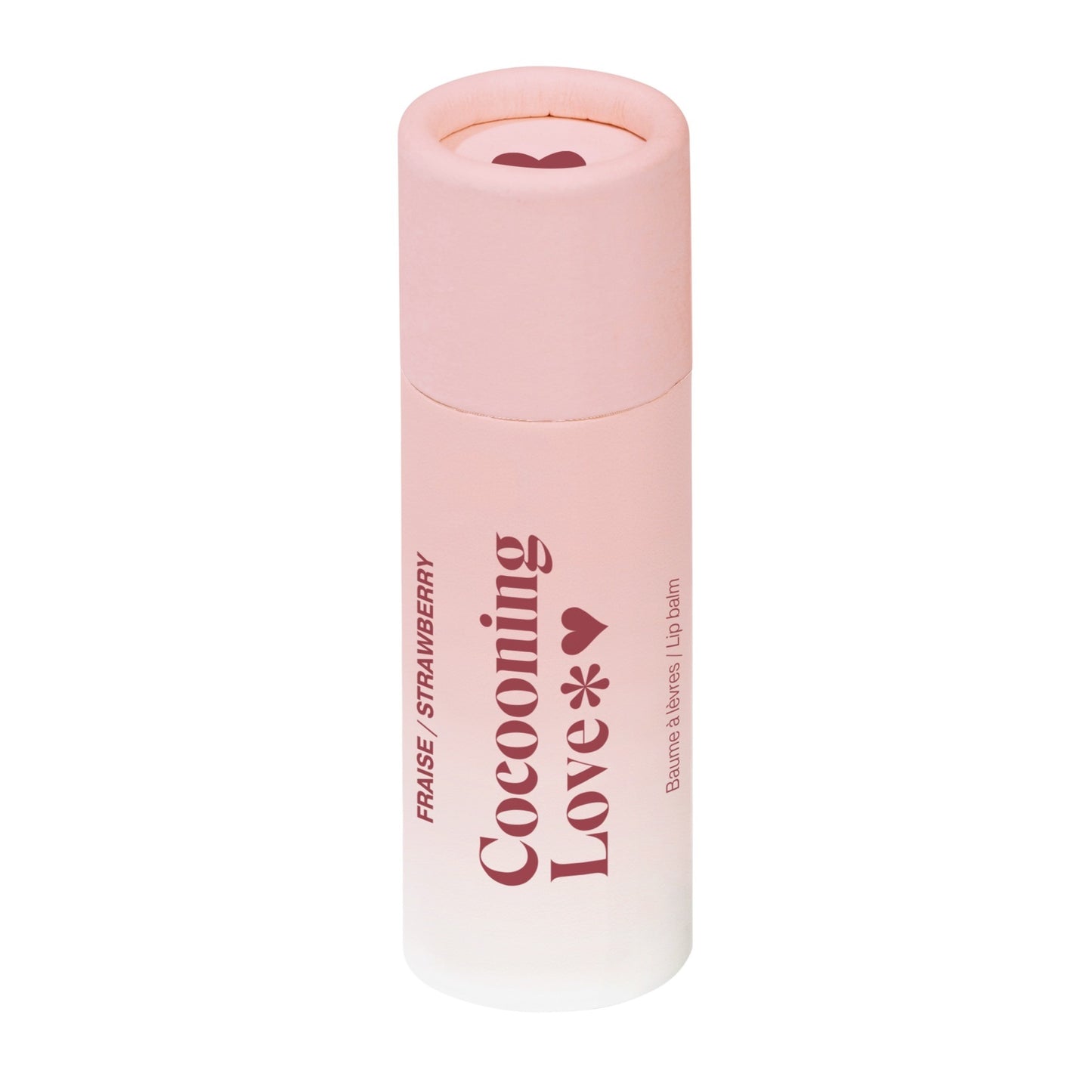 Baume à lèvres à la fraises