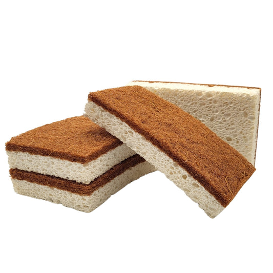 Éponge à récurer végétale biodégradable