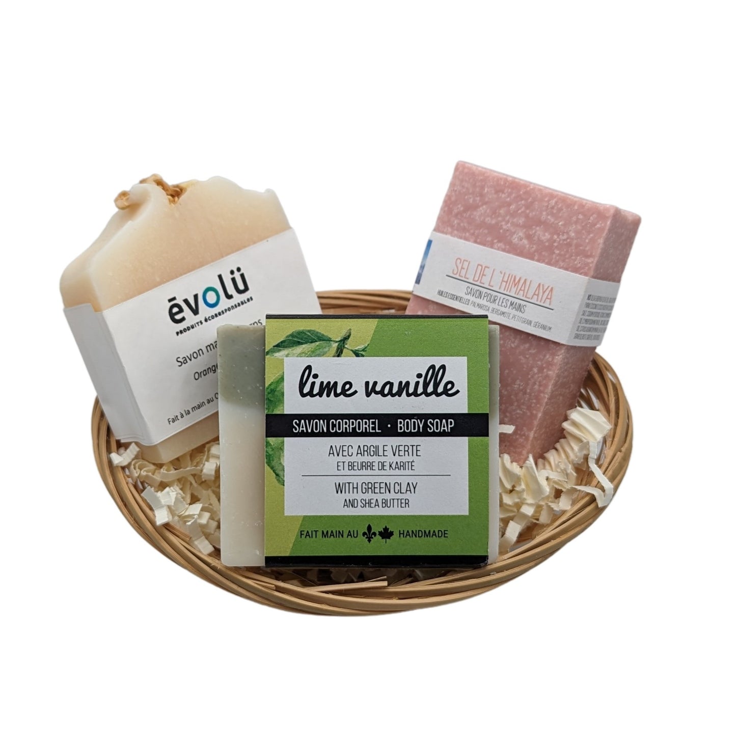 Mini panier - Savons naturels du Qc