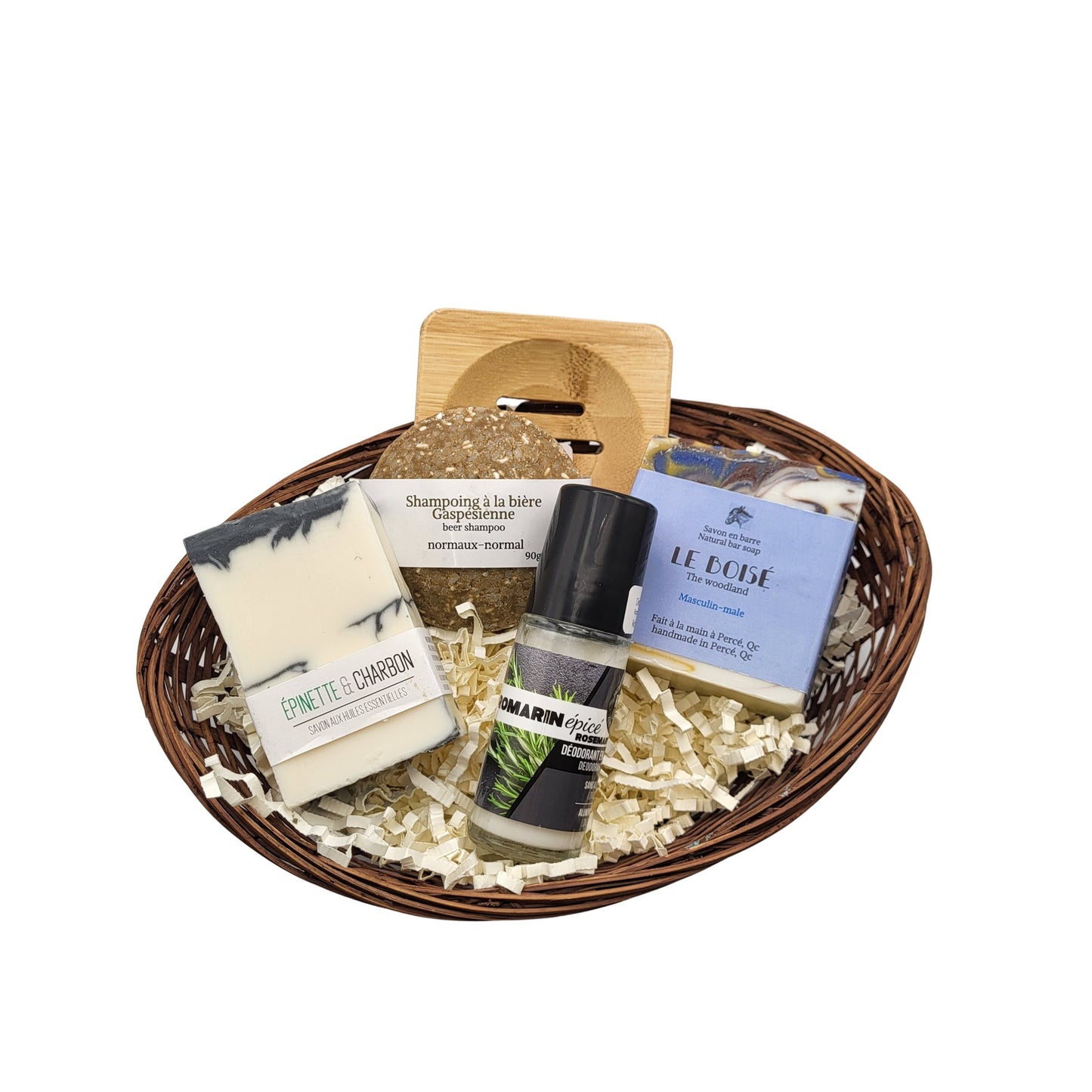 Petit panier - Soins écolos pour lui Version 2