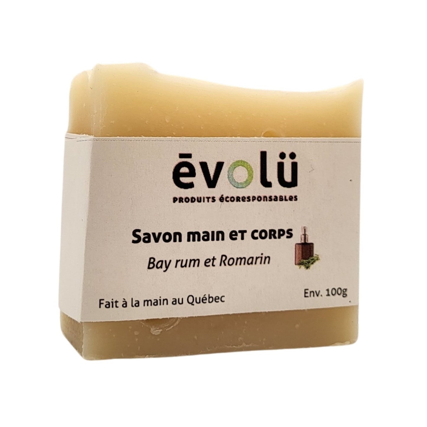 Savon Bay rum et Romarin