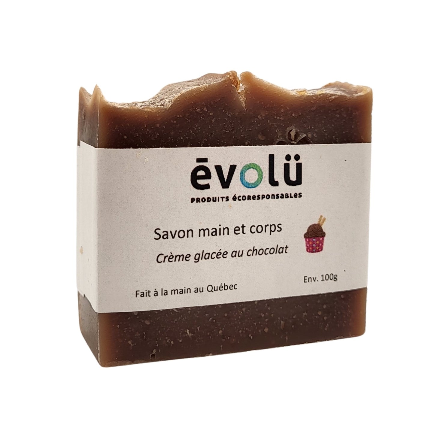 Savon Crème glacée au chocolat