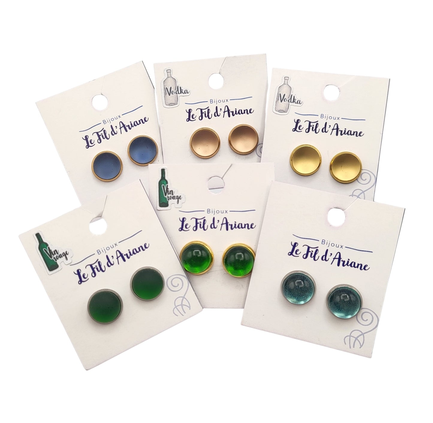 Boucles d'oreilles Cabochon