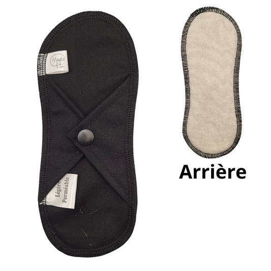 Serviette hygiénique lavable - Absorption légère