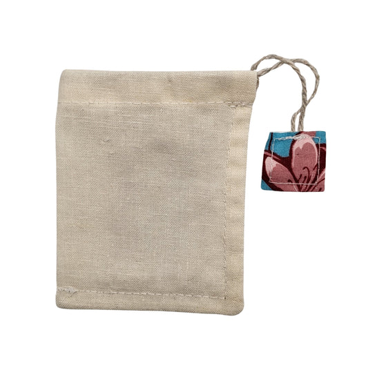 Pochette à thé en tissus