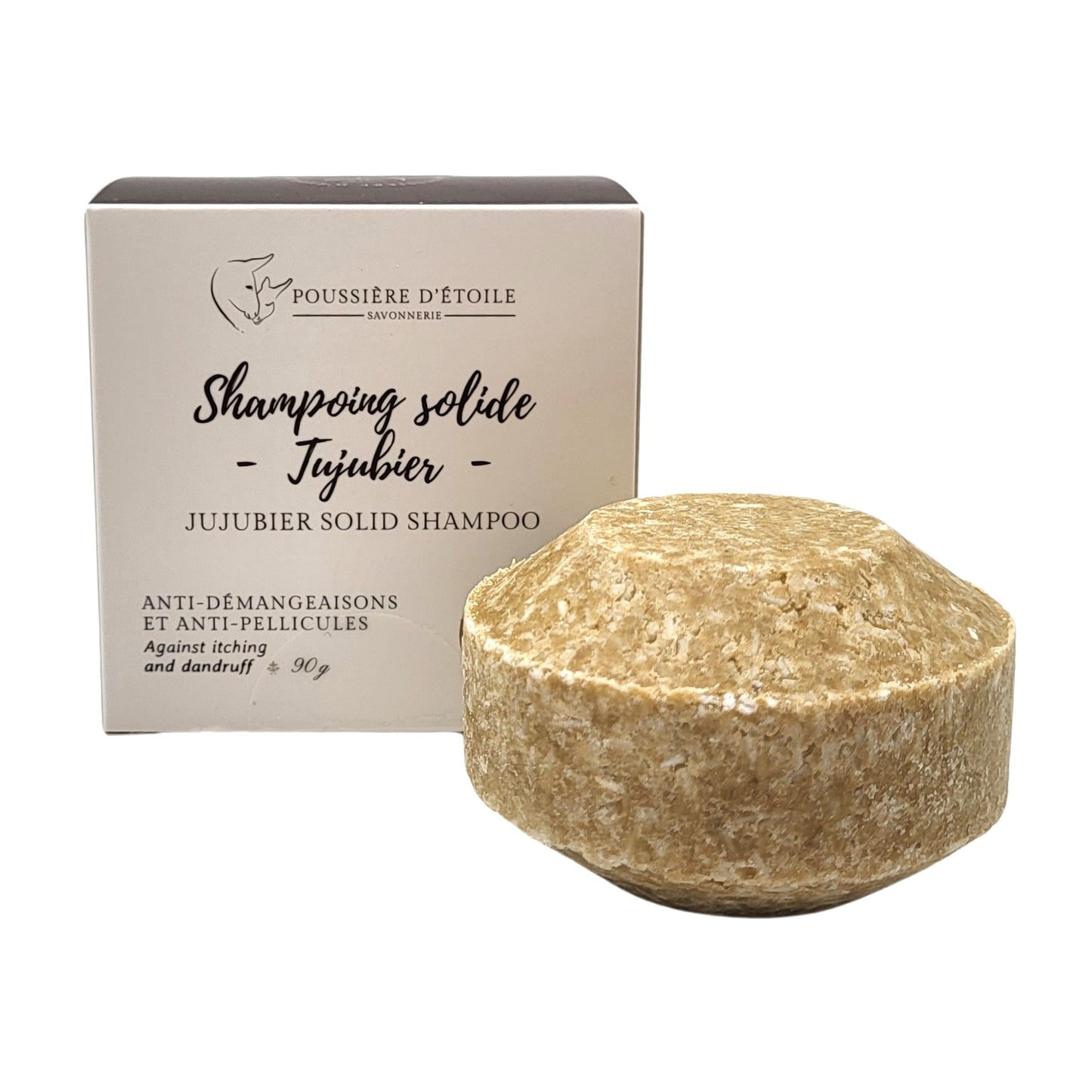 Shampoing en barre végane au jujubier