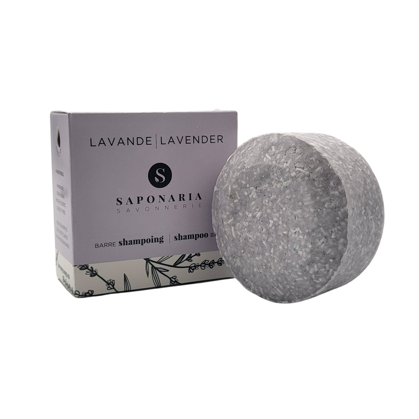 Shampoing en barre - Lavande - cheveux normaux