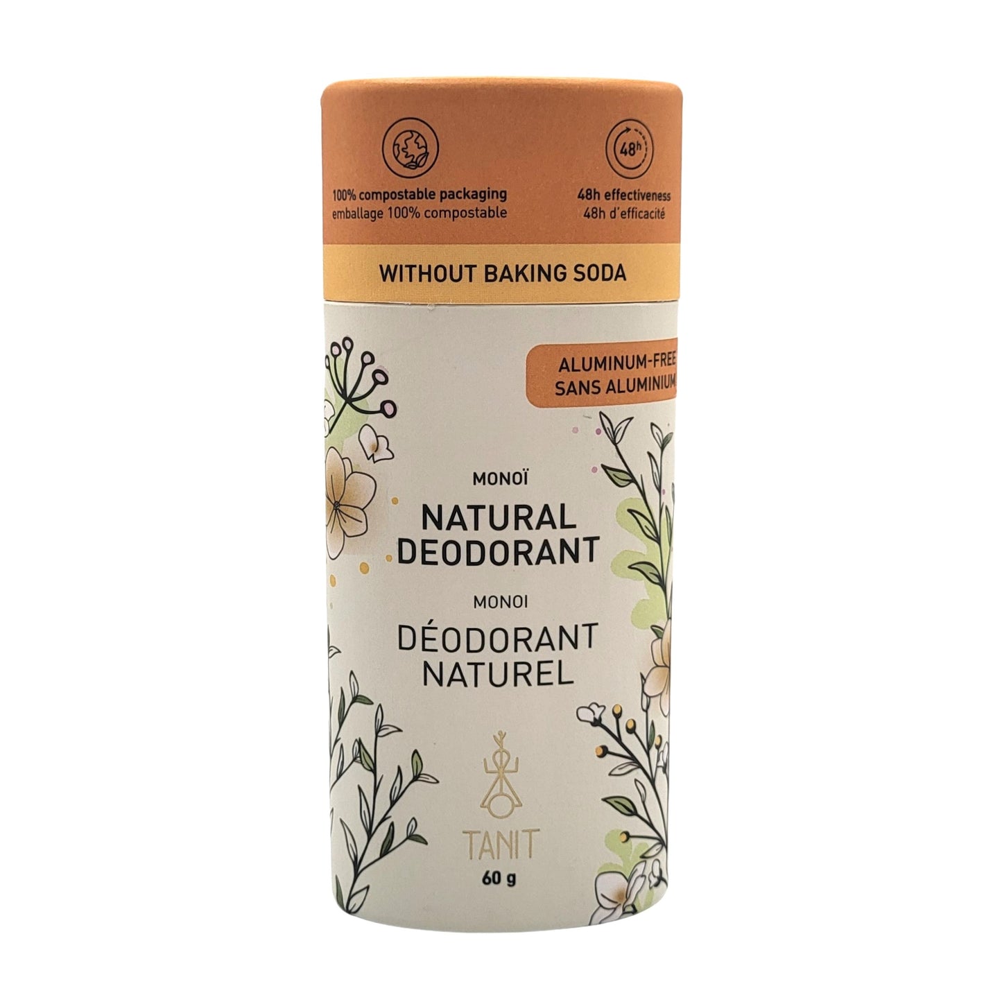 Déodorant en bâton Tanit sans bicarbonate de soude