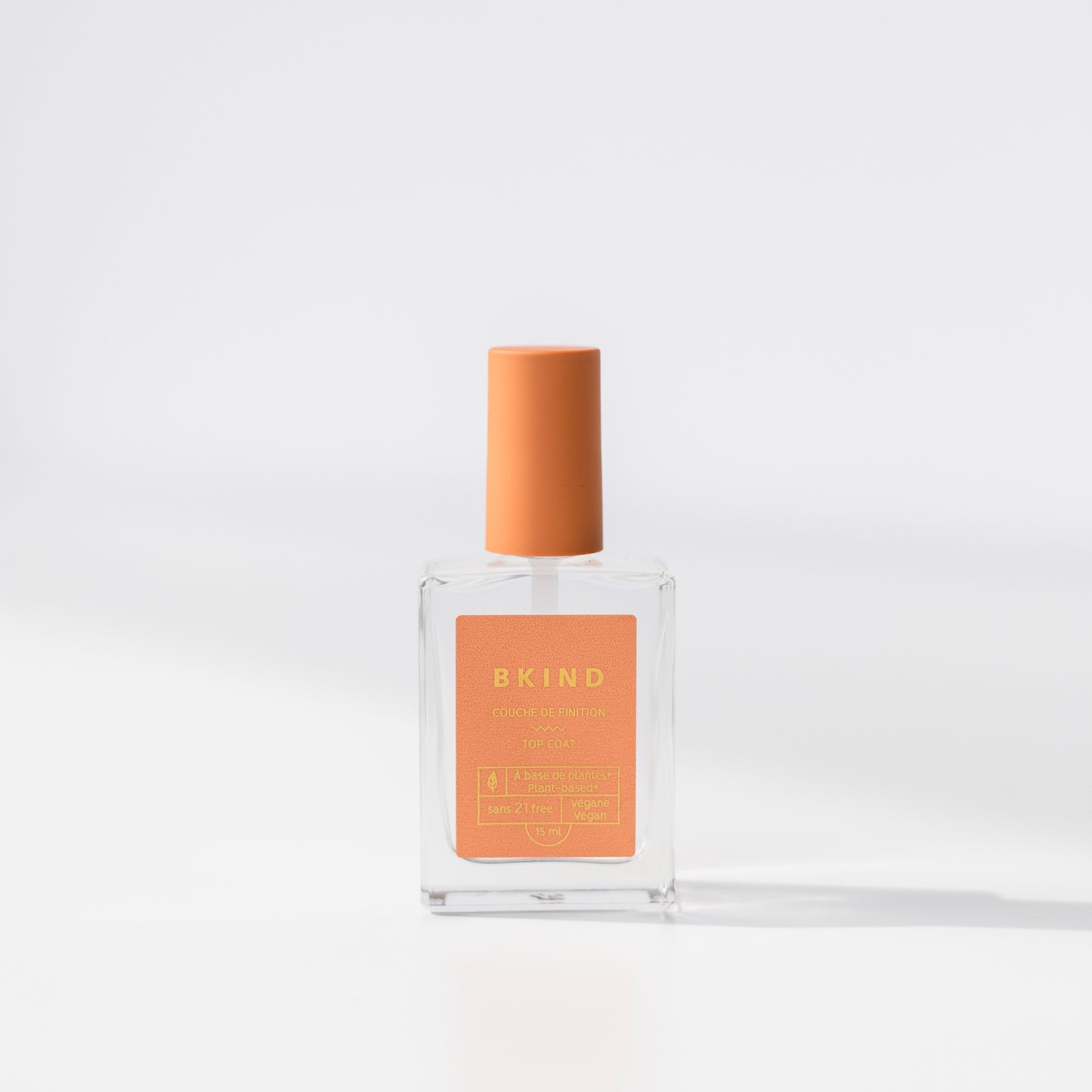 Vernis à ongles végane Bkind - Finition (top coat)