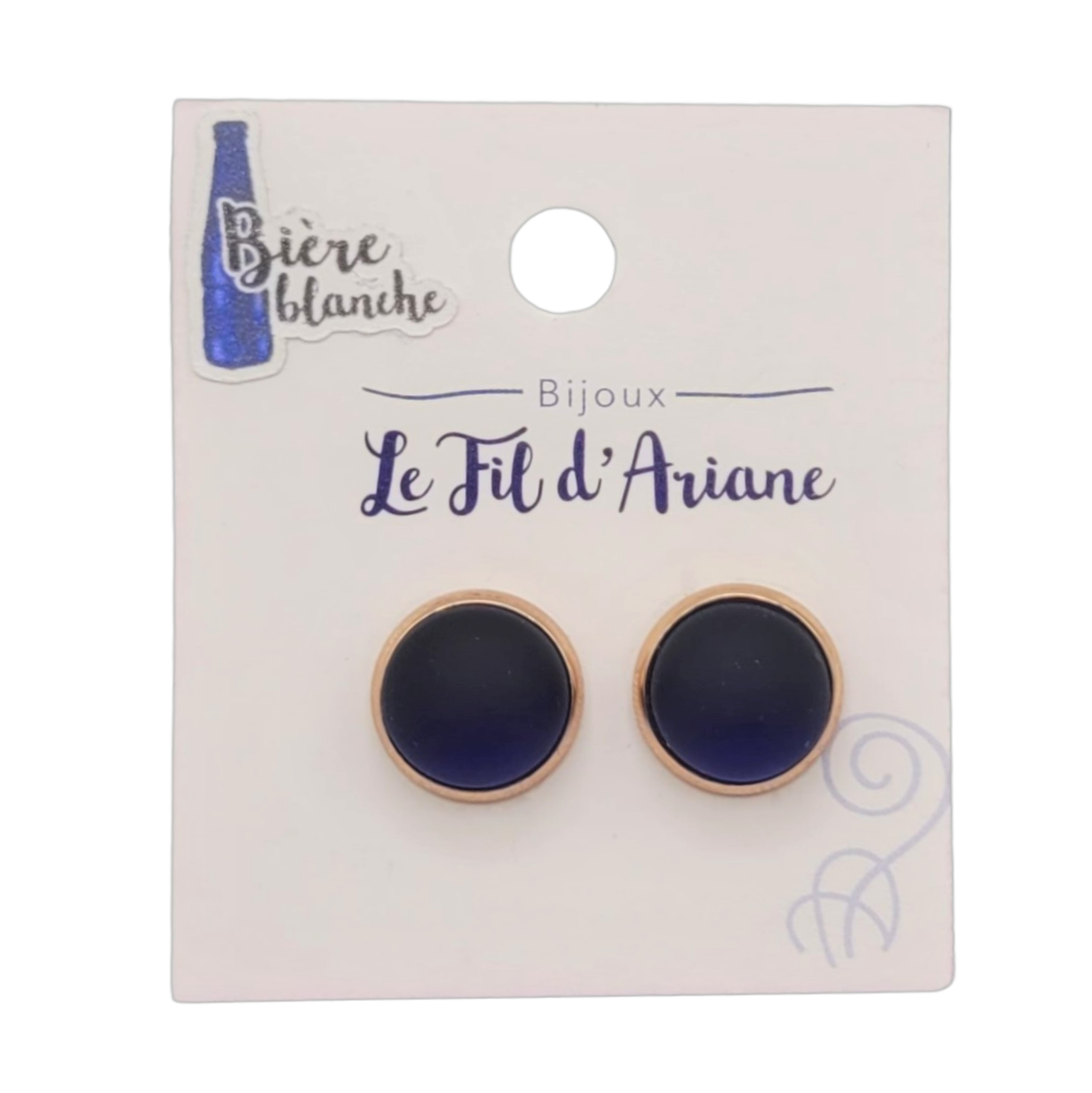 Boucles d'oreilles Cabochon