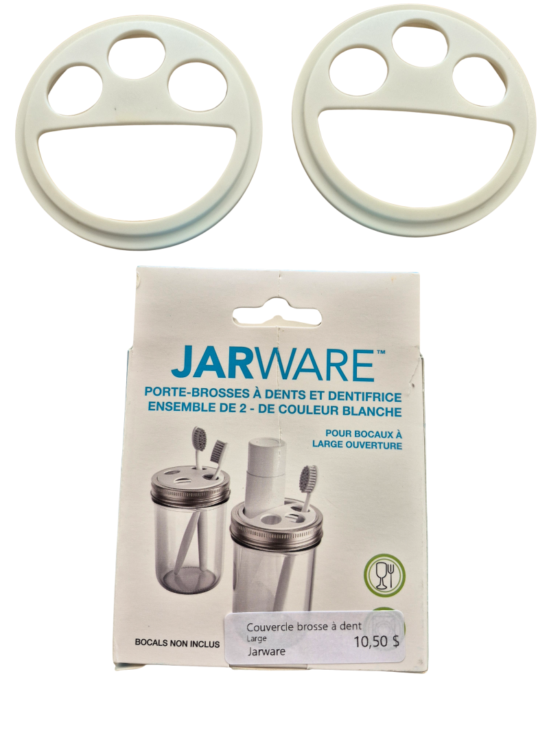 Couvercle pour brosses à dents