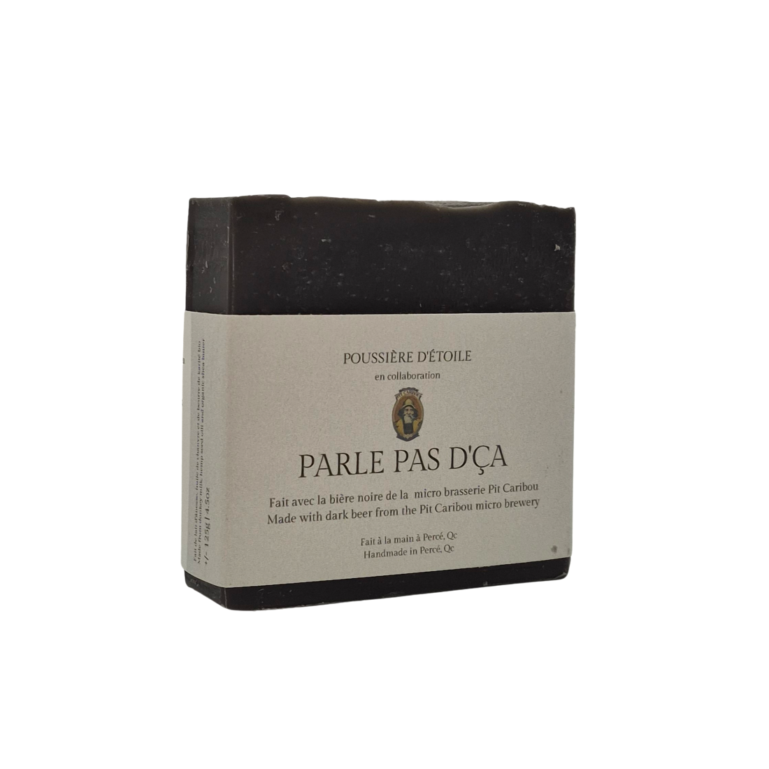 Savon Parle pas d'ça à la bière noire Pit caribou