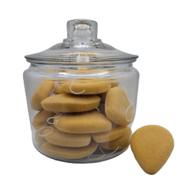 Éponge Konjac - Forme de goutte