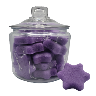 Éponge Konjac - Forme d'étoile