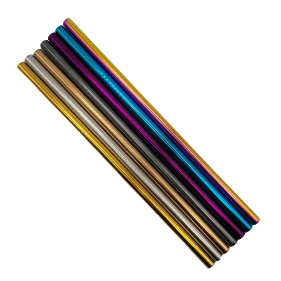 Paille en acier inoxydable