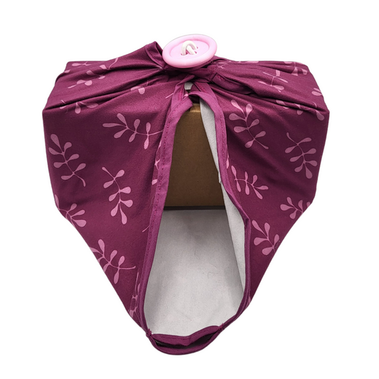 Furoshiki en tissus avec bouton