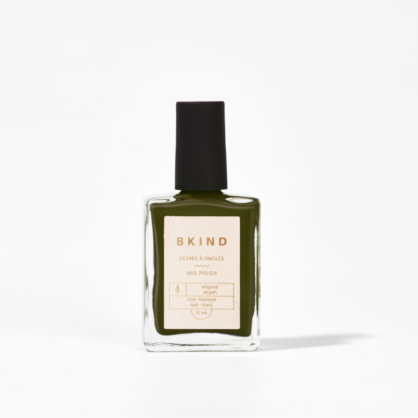 Vernis à ongles végane Bkind - La route verte