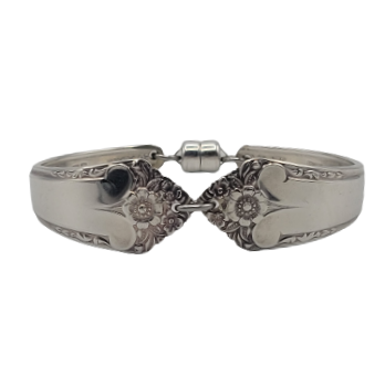 Bracelet en coutellerie revalorisée - Moyen