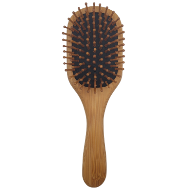 Brosse à cheveux en bambou