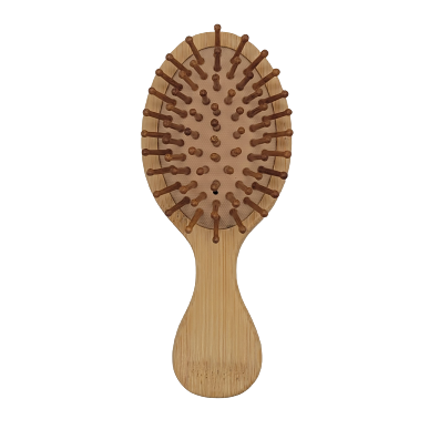 Brosse à cheveux en bambou