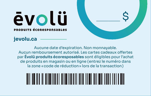 Carte cadeau Évolü