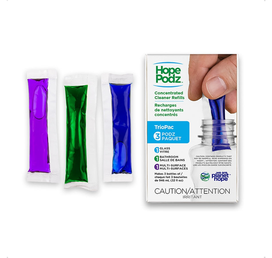 Recharge - Trio de Nettoyants HopePodz