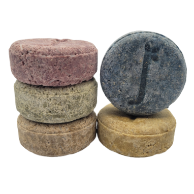 Shampoing en barre - cheveux blonds et blancs