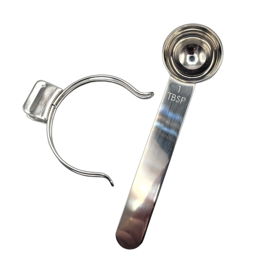 Cuillère avec pince - Pot masson régulier