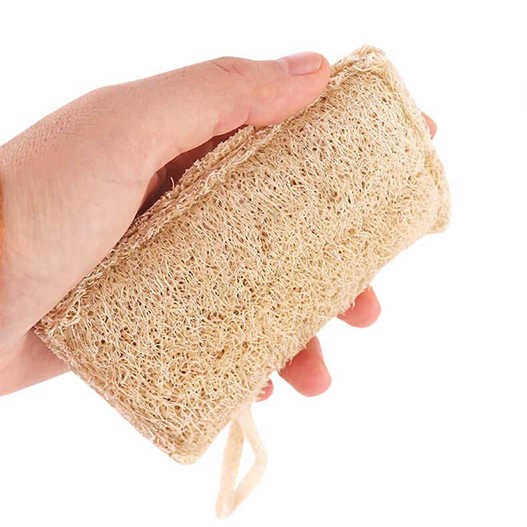 Éponge à vaisselle en luffa