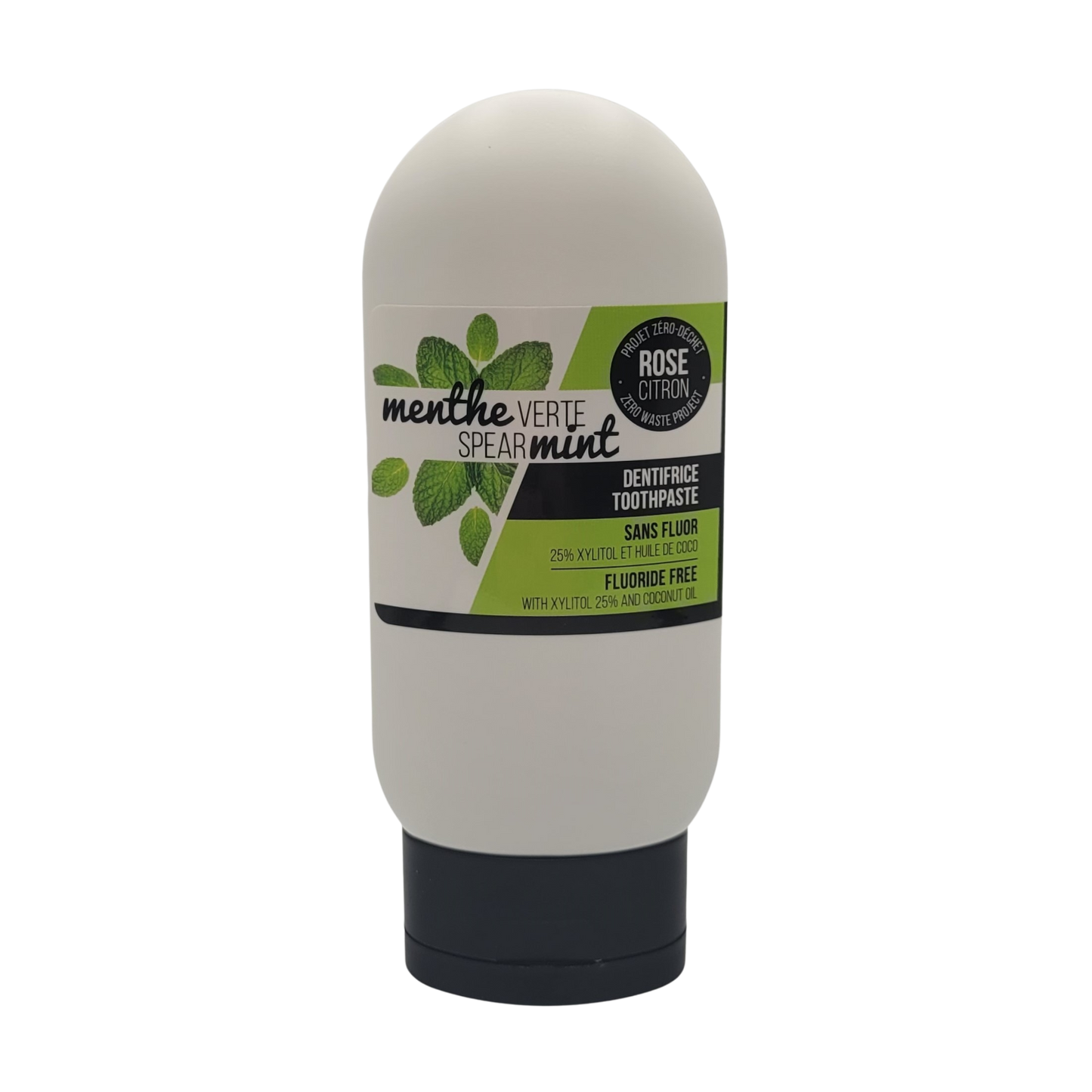 Dentifrice sans fluor