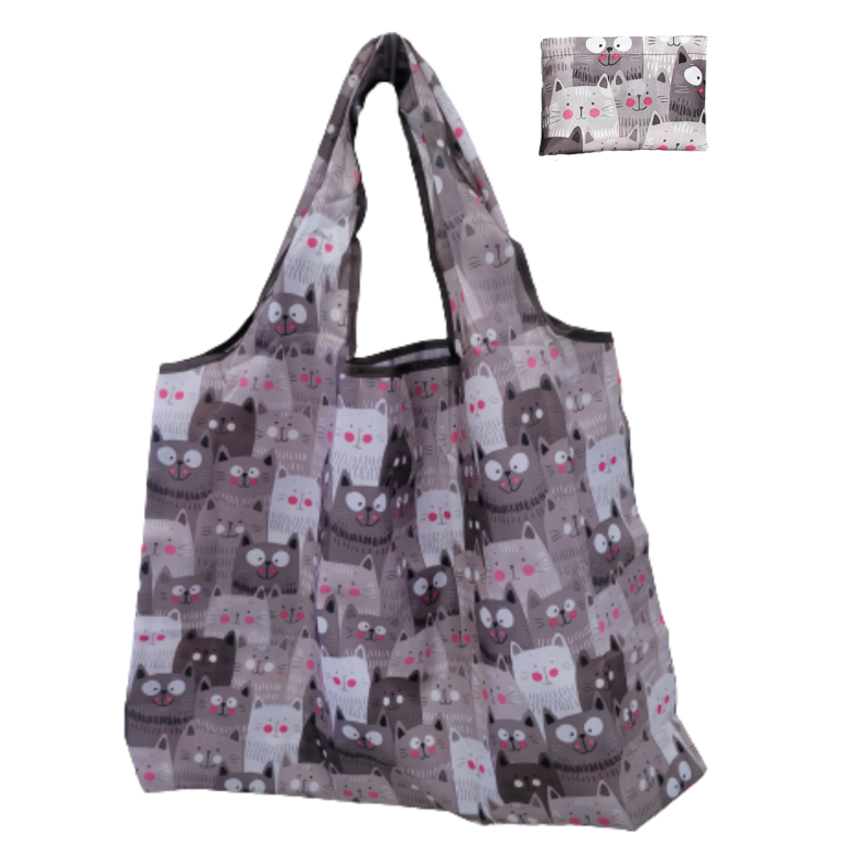 Grand sac réutilisable repliable