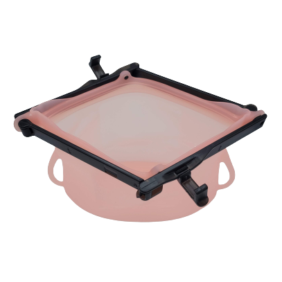 Sac en silicone avec barre rigide et clip