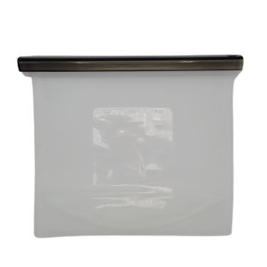Sac en silicone avec barre de fermeture
