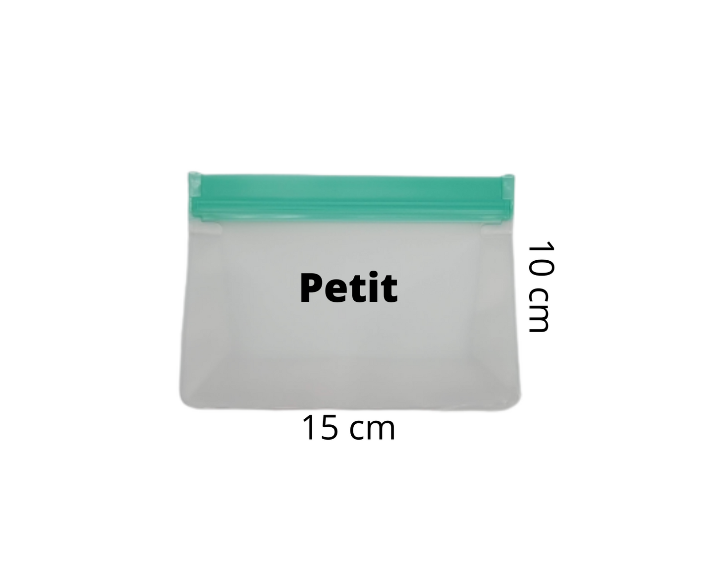 Sac en silicone mince au fond large