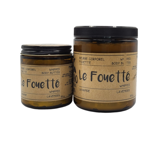 Beurre fouetté corporel Lavande