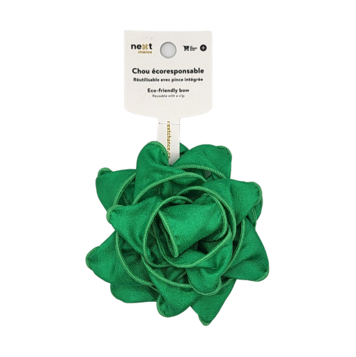 Chou en tissu revalorisé Vert