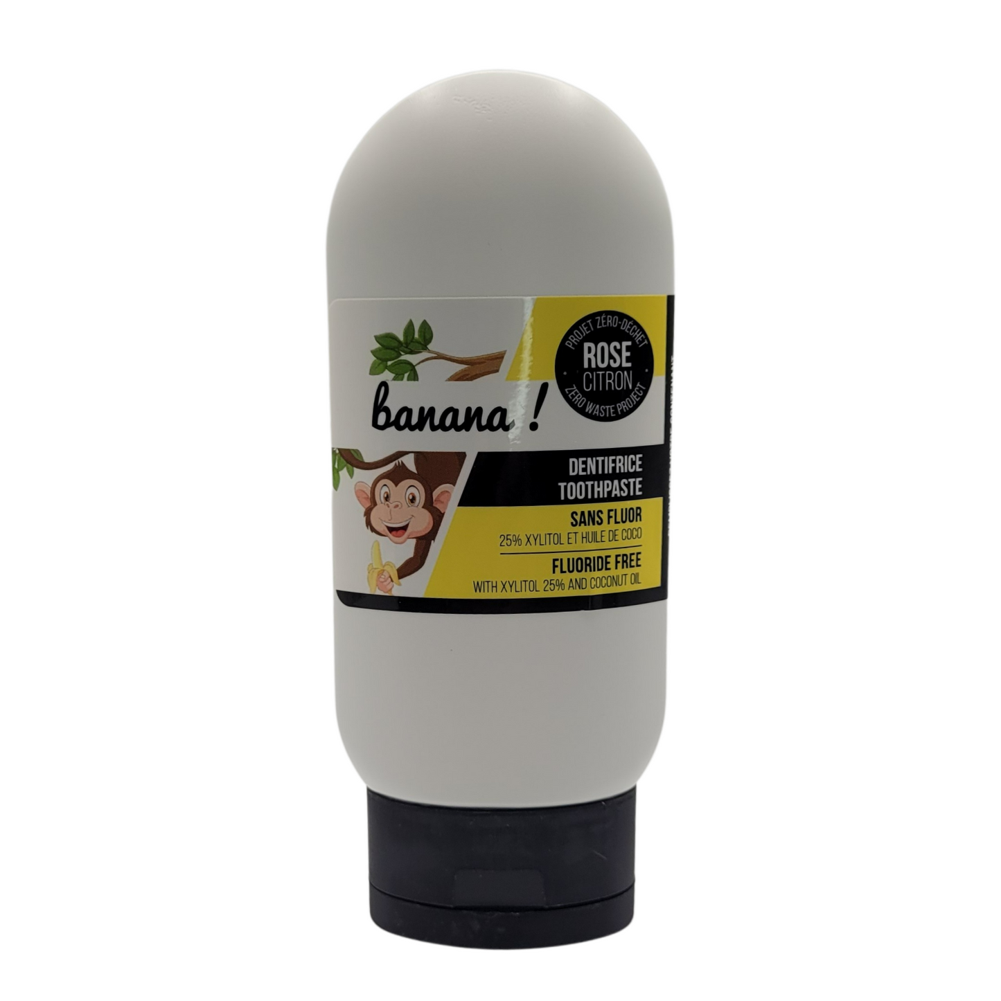 Dentifrice sans fluor
