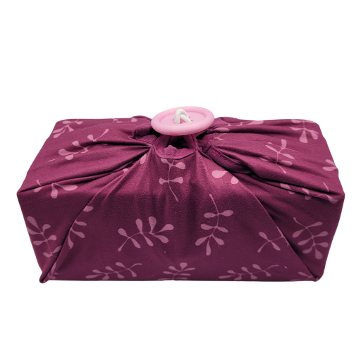 Furoshiki en tissus avec bouton
