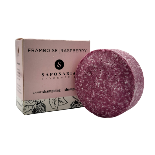 Shampoing en barre - Framboises - cheveux normaux
