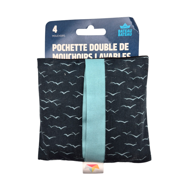 Mouchoir lavable - Pochette de transport