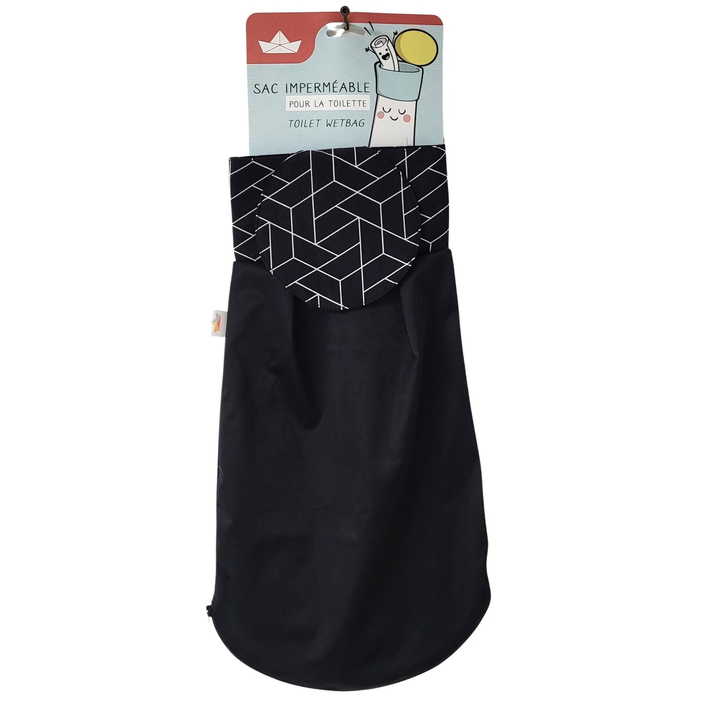 Sac imperméable pour papier hygiénique lavable