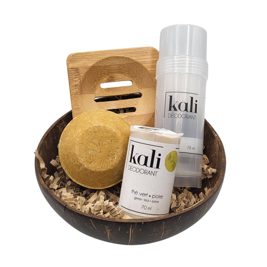 Mini panier - Soins écolos pour lui Version 1
