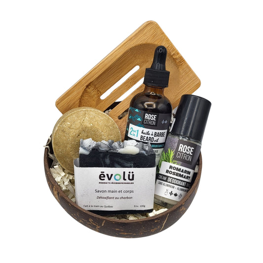 Moyen panier - Soins écolos pour lui Version 3