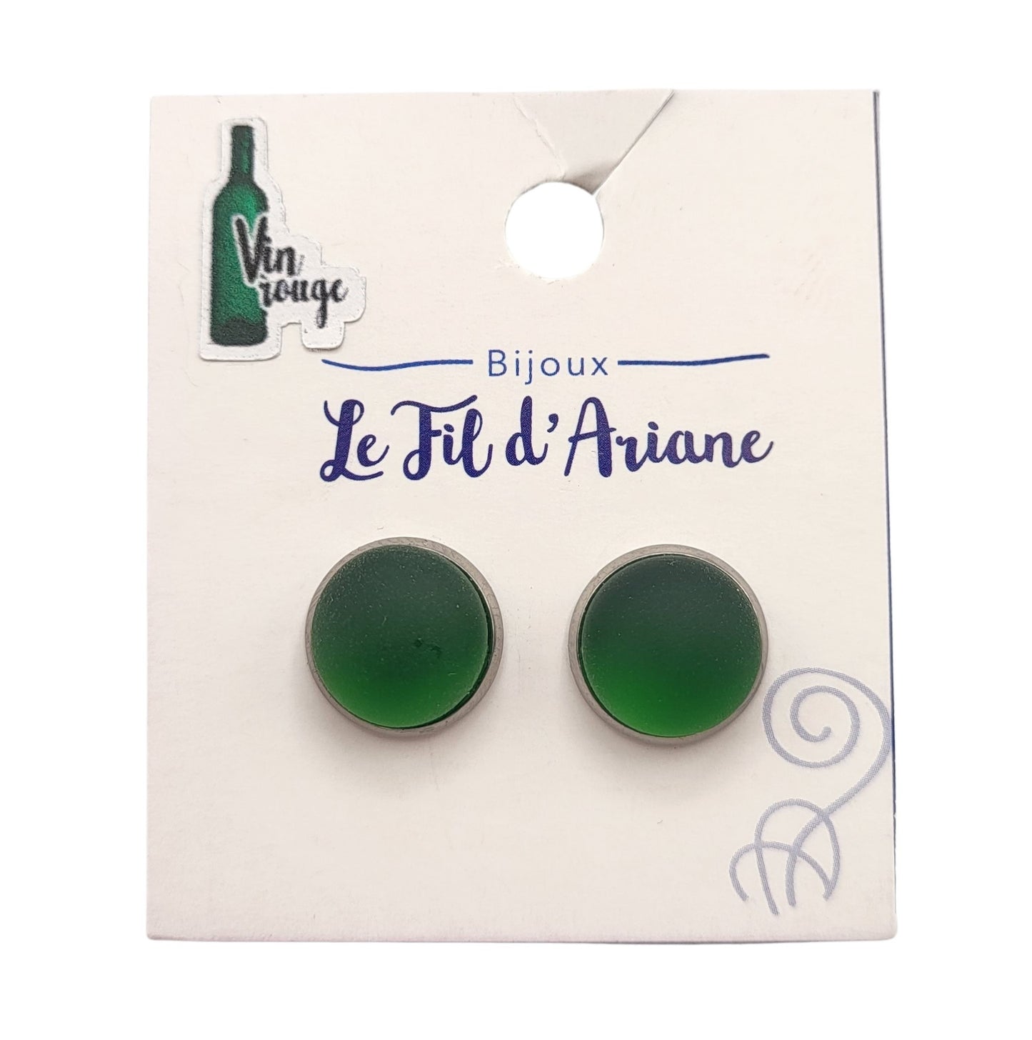 Boucles d'oreilles Cabochon