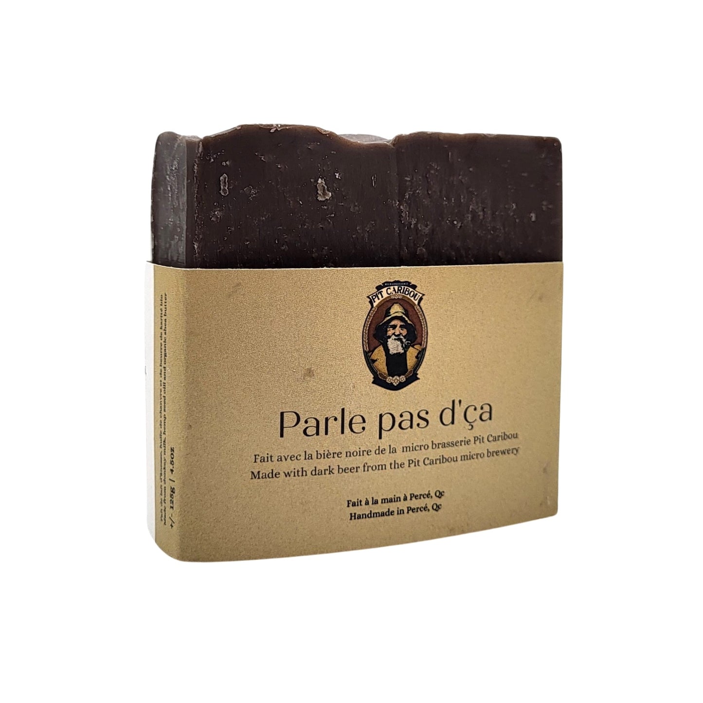 Savon Parle pas d'ça à la bière noire Pit caribou