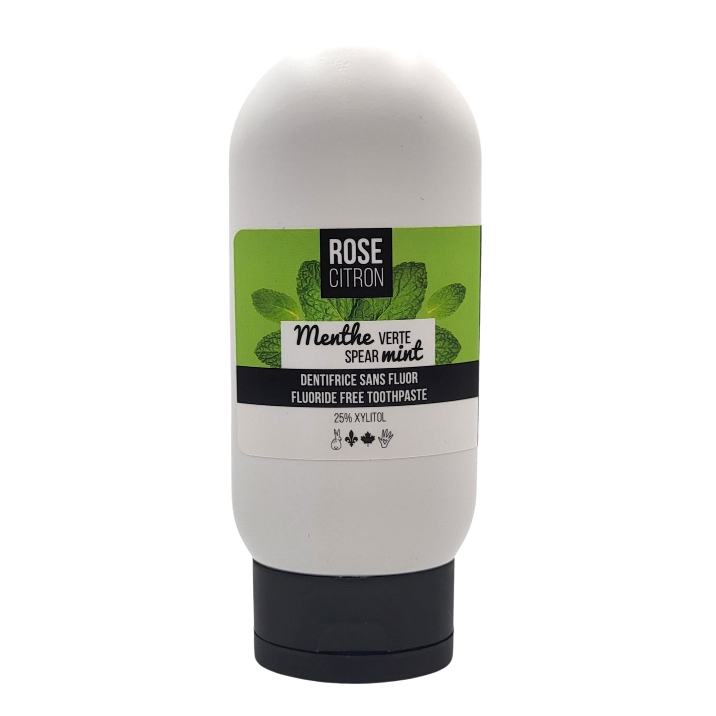 Dentifrice sans fluor