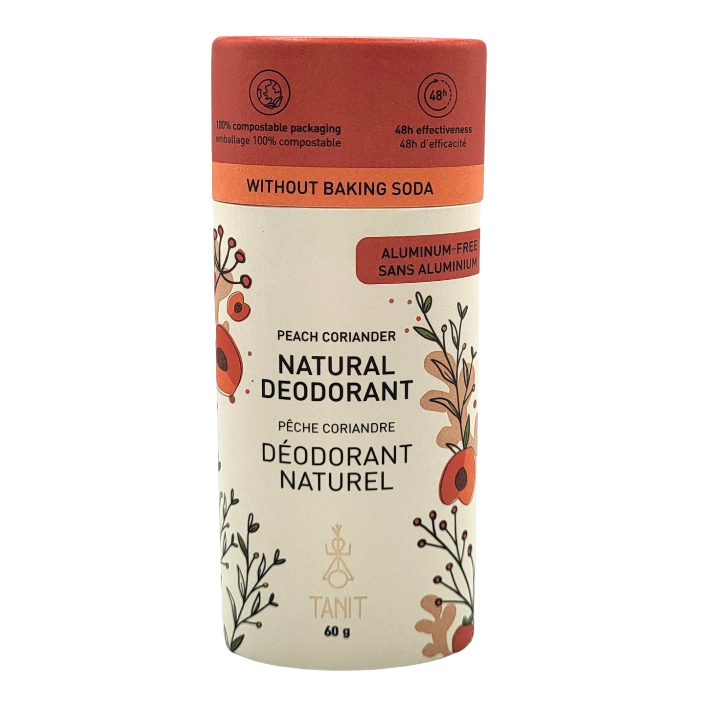 Déodorant en bâton Tanit sans bicarbonate de soude